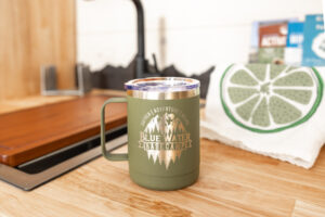 Green Branded Coffee Mug
